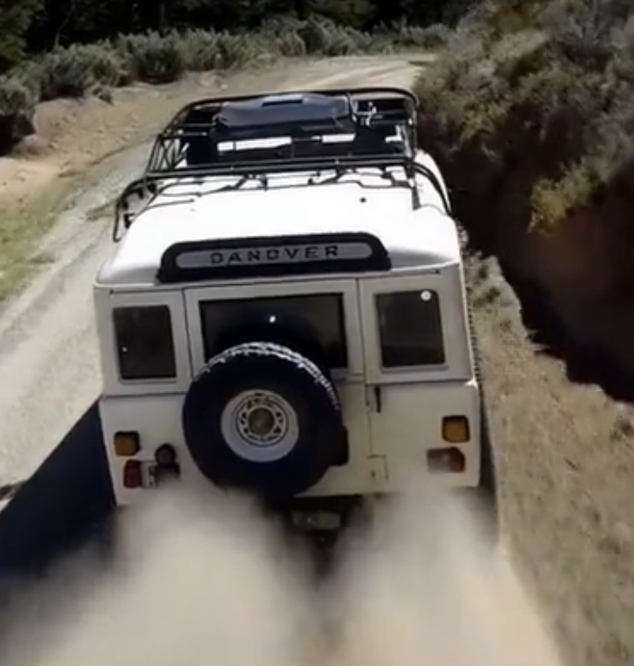 An AI-generated commercial of a generic SUV with the word 